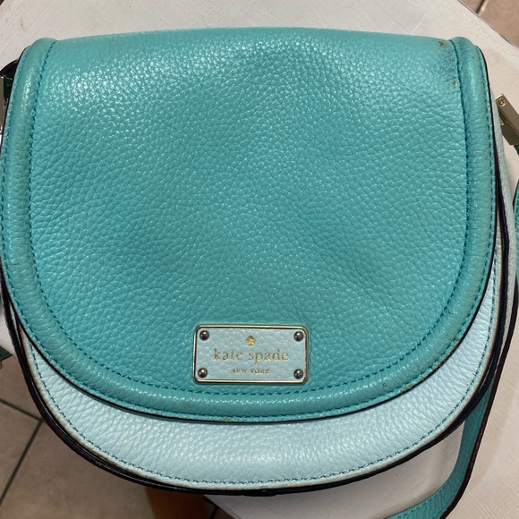 Two toned blue Kate Spade purse - Picture 1 of 5